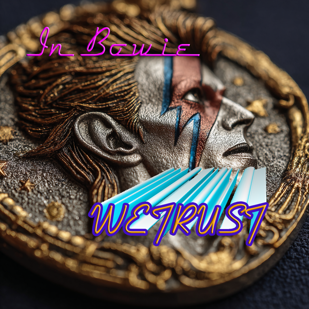 Legacy coin design Legacy BOWIE coin design